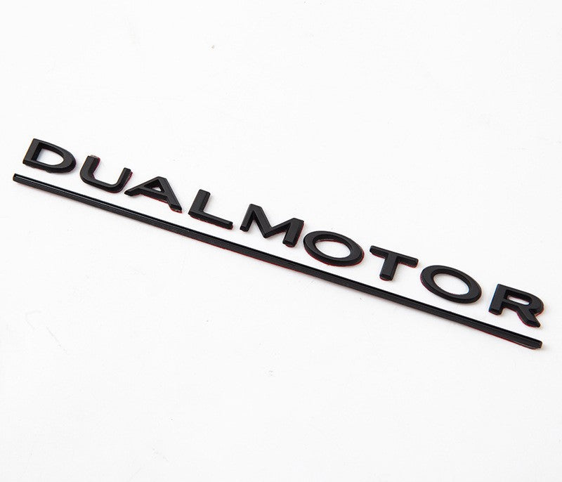 Dual Motor Car Badge For Tesla Model 3/Y Performance-first