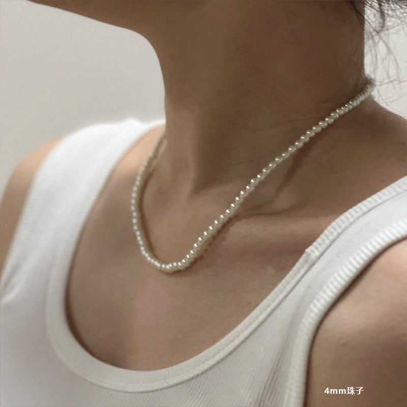 Pearl Necklace for Women - Elegant, Luxurious, High-end Clavicle Chain 2024 New Popular Niche Choker-first