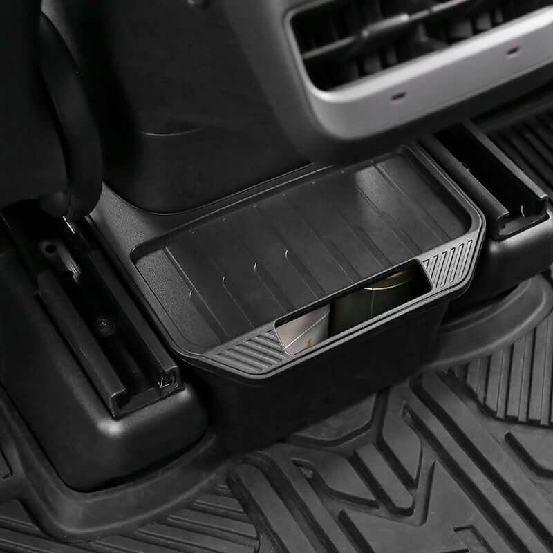 Tesla Model Y Rear Storage Box - Eco-Friendly TPE Material - $24.99 - Black - Gray