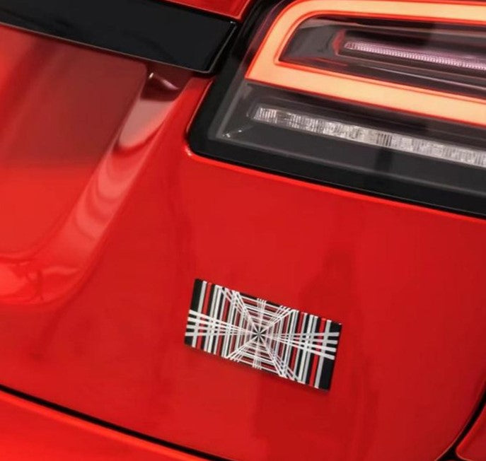 Tesla Plaid Badge