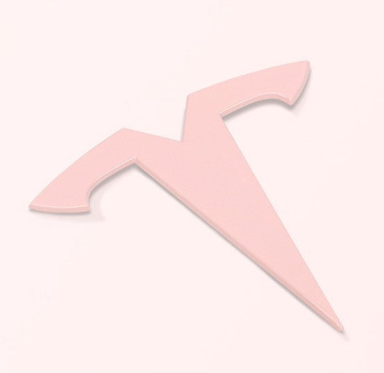 Sakura Pink Metal Car Badge For Tesla Model 3/Y (1 set)